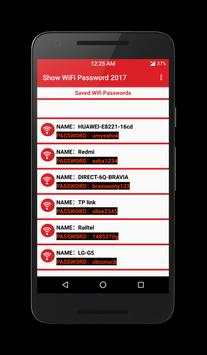 Wifi password viewer screenshot 1