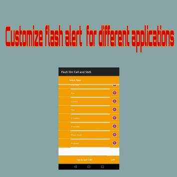 Flash on Call and SMS:  Flash Alert Torch screenshot 1