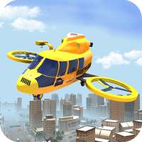 Real Flying Drone Taxi Simulator Driver logo