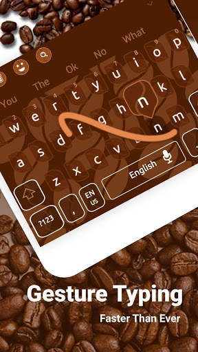 Coffee Bean Keyboard Theme screenshot 3