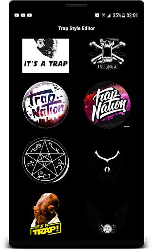 Trap Stickers Photo Editor Trap Quotes screenshot 3