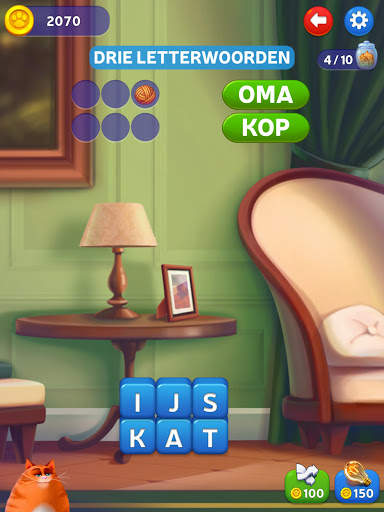 🔥Kitty Scramble: Woord Stapels screenshot 11