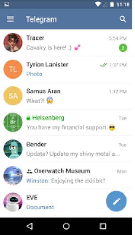 telegram.AR screenshot 2