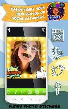 Funny Photo Stickers screenshot 6