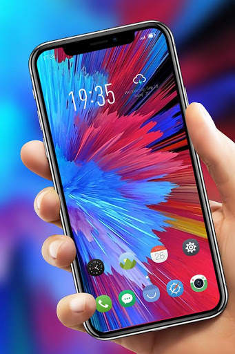 Colorful Radiation redmi note 7s theme screenshot 4