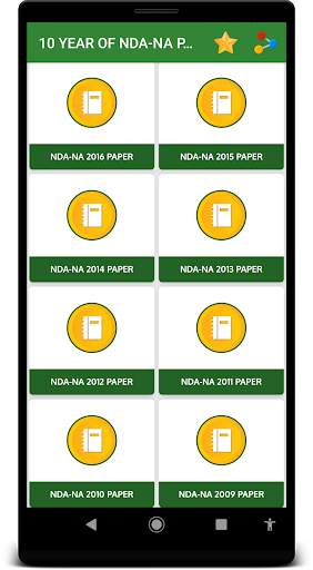 10 Years NDA Papers  |  NA Papers With Answer Key screenshot 6