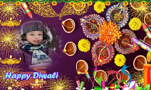 Diwali Photo Frame 5 تصوير الشاشة