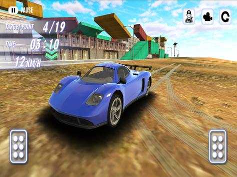 Flying Car Real Racing स्क्रीनशॉट 8