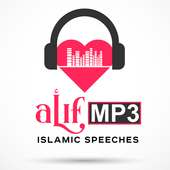 Alif MP3 Islamic Speech App icon