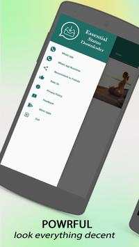Essential Whatsapp Status Downloader Pro screenshot 1