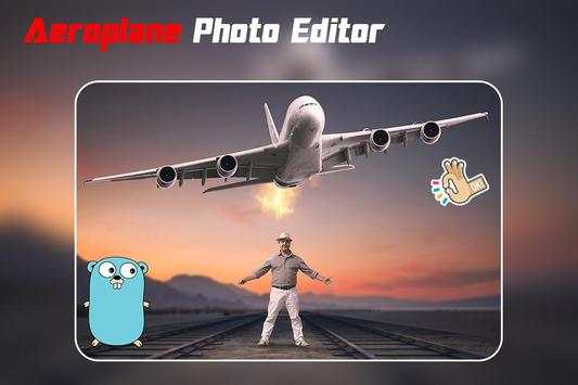 Aeroplane Photo Editor : Frame, Sticker 3 تصوير الشاشة