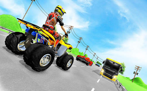 Quad ATV Traffic Racer screenshot 7
