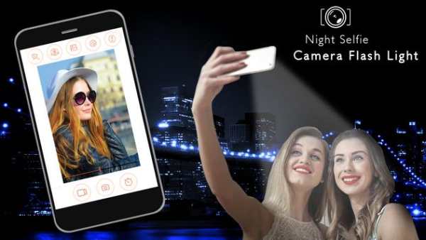 Night Selfie Camera Flash Light screenshot 1