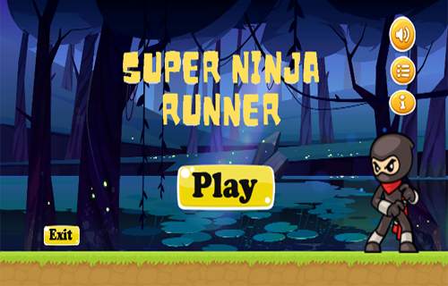 Super Stick man Ninja Runner :Ninja fighting screenshot 2
