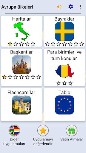 Avrupa ülkeleri - Haritalar, bayraklar, başkentler screenshot 3