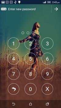 Fantasy Girl App Lock Theme screenshot 3
