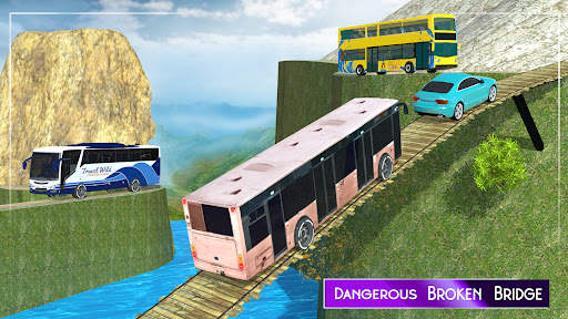 Bus Driving Offroad Simulator screenshot 3