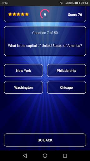 World Capitals Quiz screenshot 4