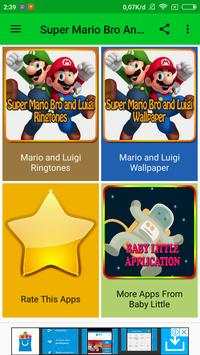 Super Mario Bro And Luigi Ringtones screenshot 2