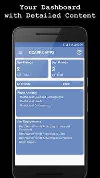 CCGram  Followers Analyzer for Facebook screenshot 1