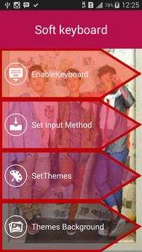 Tema Keyboard CJR screenshot 1
