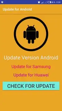 Update for version Android & samsung screenshot 1
