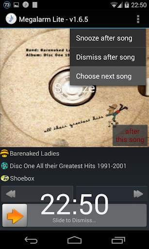 Music Alarm Megalarm Lite screenshot 5