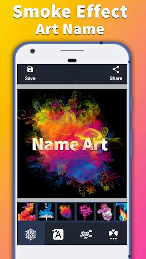 Smoke Effect Art Name - Art Name Maker screenshot 1