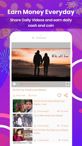Hindi Video Status For Whatsapp - Win cash screenshot 4