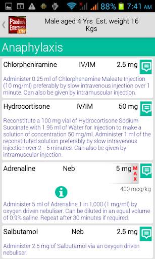 Paediatric Emergencies Lite screenshot 3