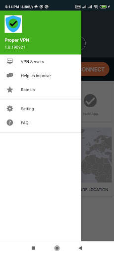 Proper VPN screenshot 1