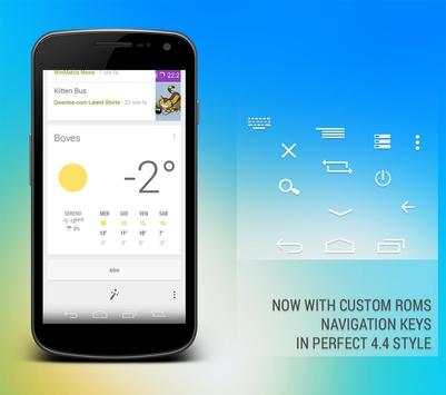 Kitkat 4.4 CM10 Theme screenshot 2
