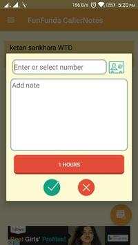 Free Call Note Android App screenshot 7