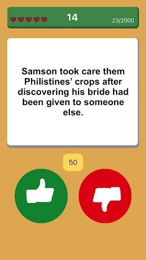 True or False (Biblical) screenshot 2