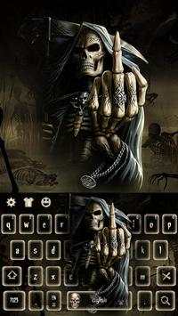 Devil Skeleton Skull 3D Theme screenshot 1
