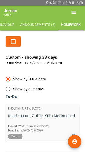 ClassCharts Parents screenshot 4