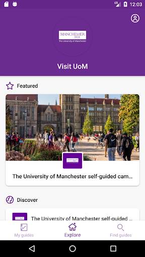 Visit UoM screenshot 2