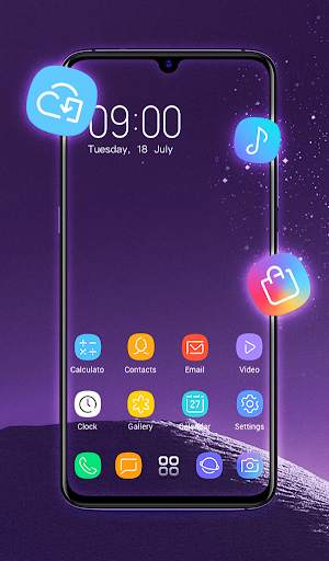 Theme for galaxy note 8 HD Launcher 2018 screenshot 1