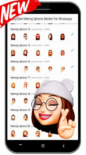 Emoji Dan Memoji Iphone Sticker For Whatsapp screenshot 2