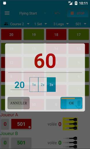 Fléchettes - Scorecard screenshot 3