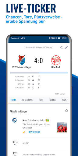 FuPa Fussball News, Ergebnisse 1 تصوير الشاشة