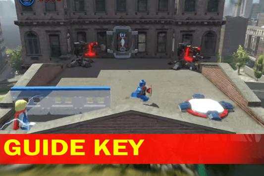 Guide Key for Lego Captain America screenshot 2