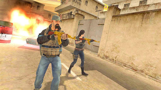 FPS Free Cross Battle Survival Mission: Fire Arena screenshot 2