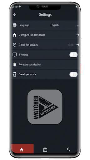 WATCHED HD Movies, Series & Shows Player screenshot 2