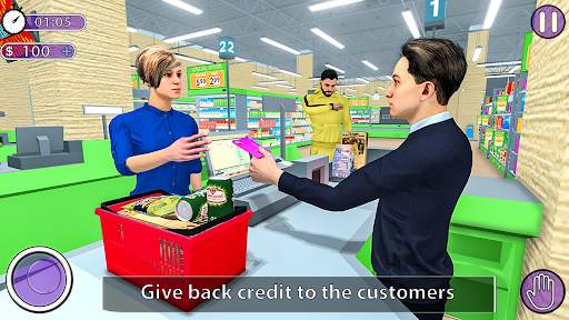 Supermarket Shopping Game Simulator:Family Mall 3D screenshot 1