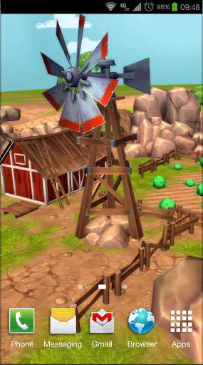 Cartoon Farm 3D Live Wallpaper screenshot 5