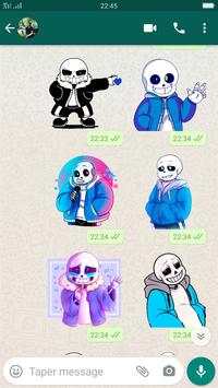 Stickers : Sans and Undertale for Whatsapp screenshot 4