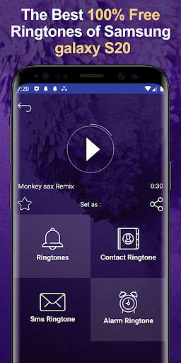 Galaxy S20 Ultra Ringtones screenshot 1