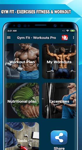 Gym Workouts Trainer - Bodybuilding App screenshot 2