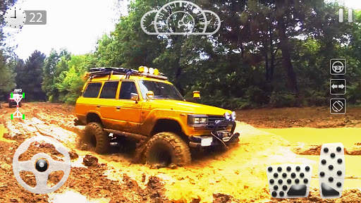 Simulator offroad balap 4x4 screenshot 4